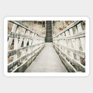 Wooden Bridge Sticker